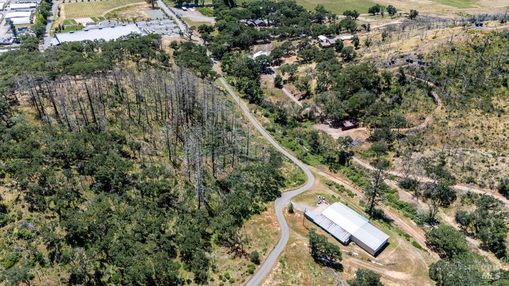 6707 Badger Creek Road Santa Rosa, CA 95409 - Photo 29 of 53 an aerial view of a residential houses with city and green space