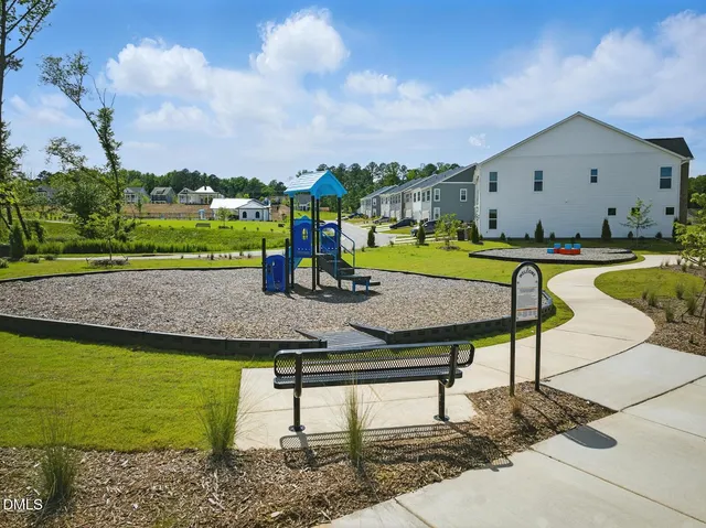 a park view with a outdoor space