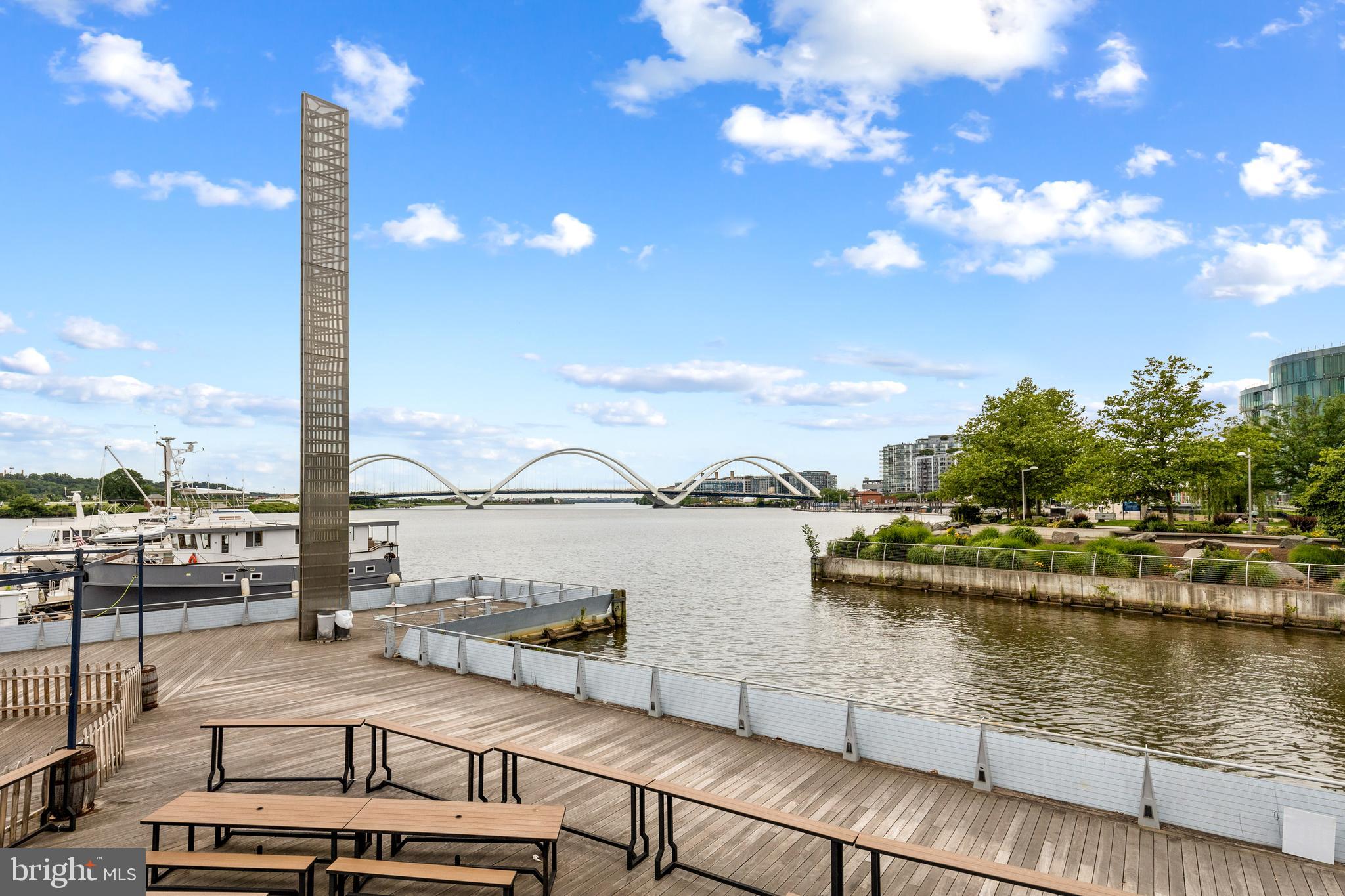 1300 4th Street Southeast, Unit 404 Washington, DC 20003 - Photo 47 of 51 a view of a lake with a city view