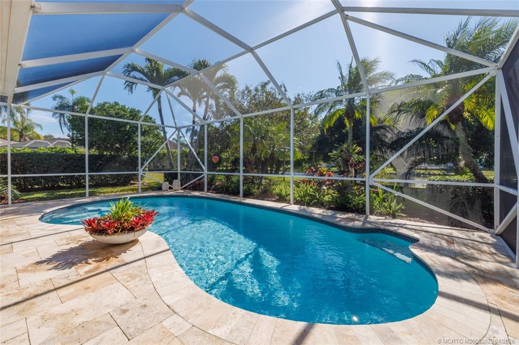 1976 Southwest Oak Ridge Road Palm City, FL 34990 - Photo 31 of 65 Screened-in Pool