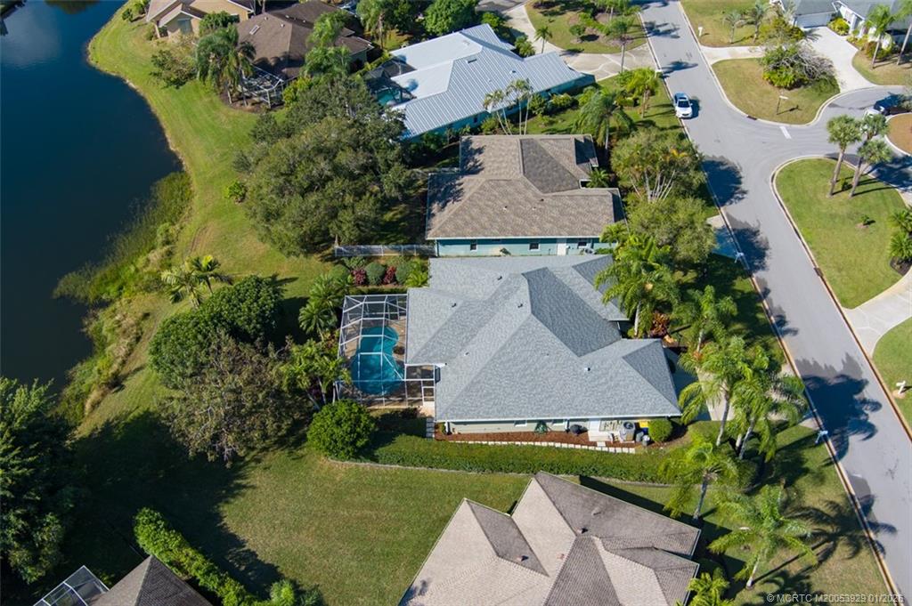 1976 Southwest Oak Ridge Road Palm City, FL 34990 - Photo 46 of 65 an aerial view of a house