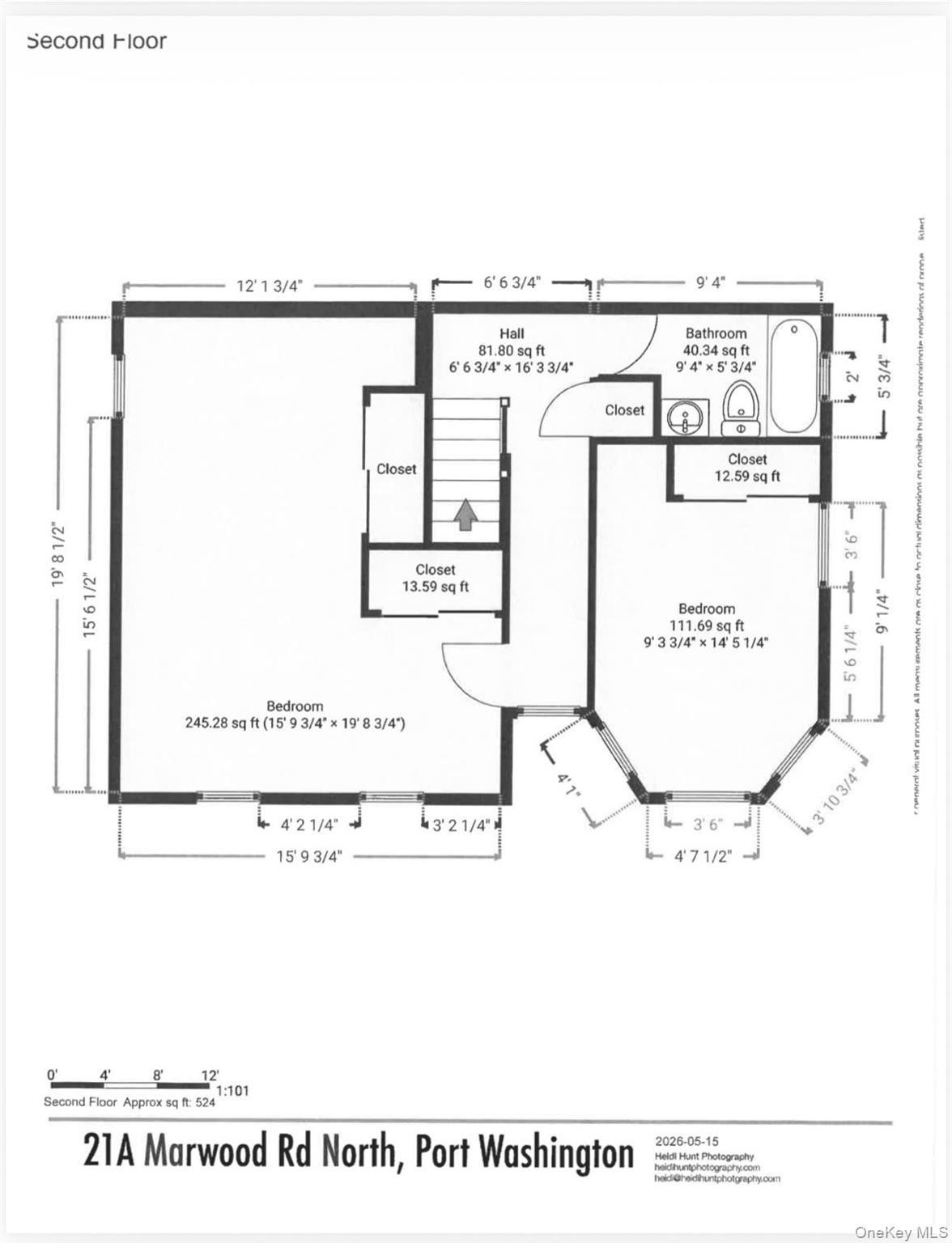 21 Marwood Road North, Unit RIGHT SIDE Port Washington, NY 11050 - Photo 17 of 20 Second Floor