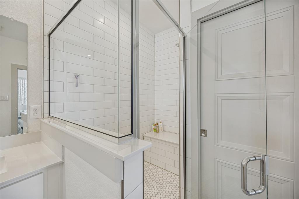 1650 Jessica Lane Allen, TX 75002 - Photo 23 of 25 a bathroom with a shower