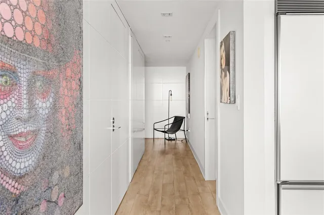 a view of a balcony with a lake view