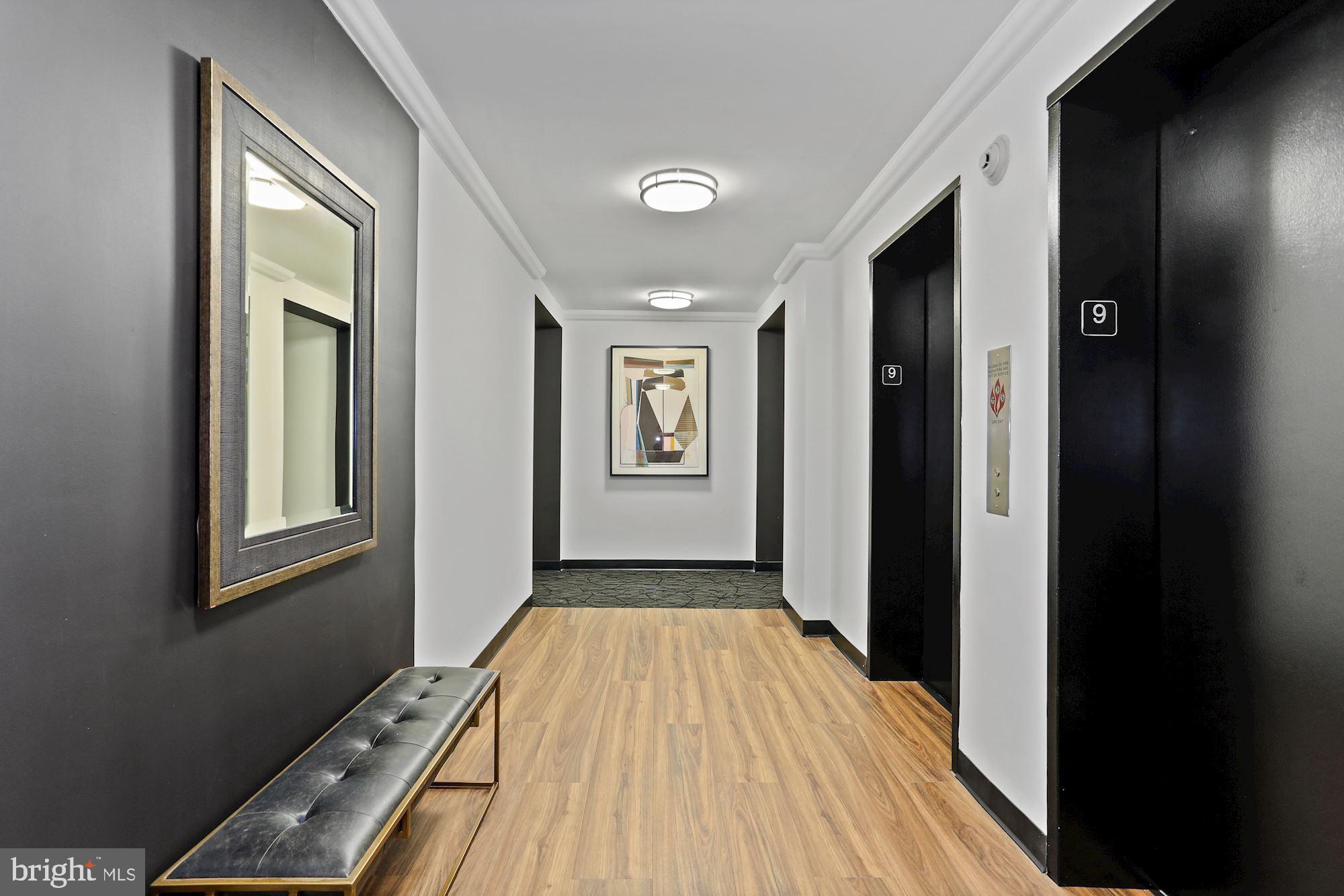 2030 F Street Northwest, Unit 910 Washington, DC 20006 - Photo 24 of 50 Lobby with Elevators!