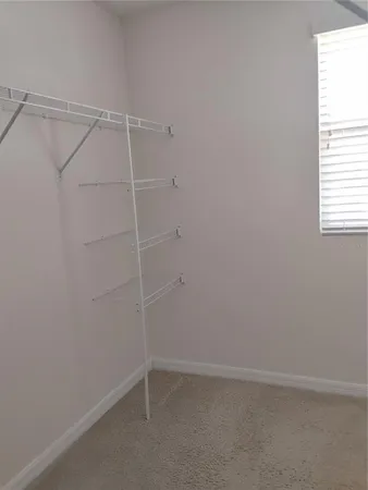 a small space with a window