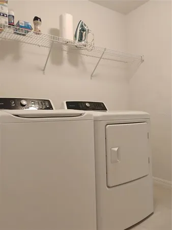 a view of a park with tree s