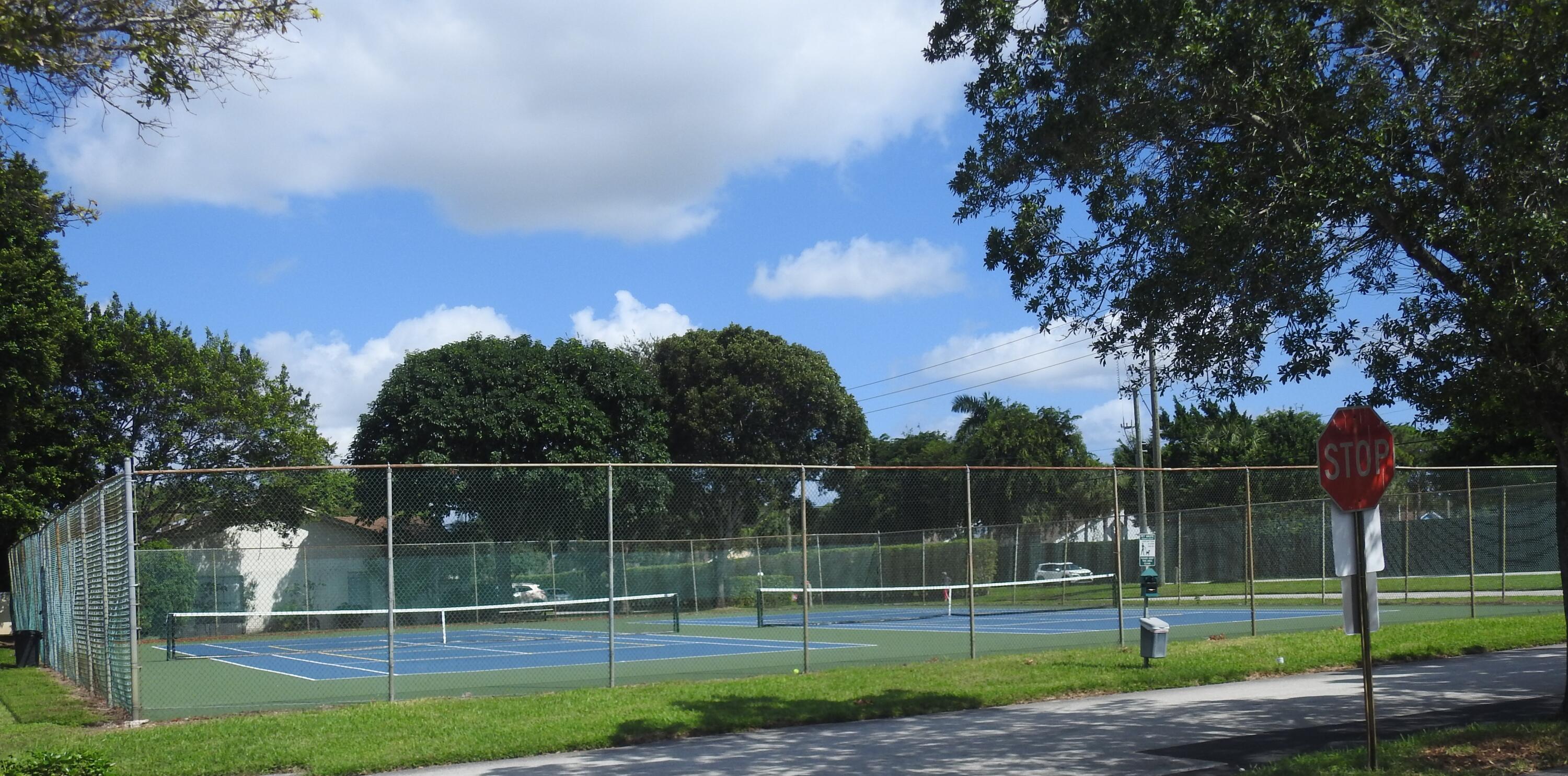 2600 Fiore Way, Unit 210 Delray Beach, FL 33445 - Photo 33 of 38 2-Tennis Courts- Also Pickle Ball Courts