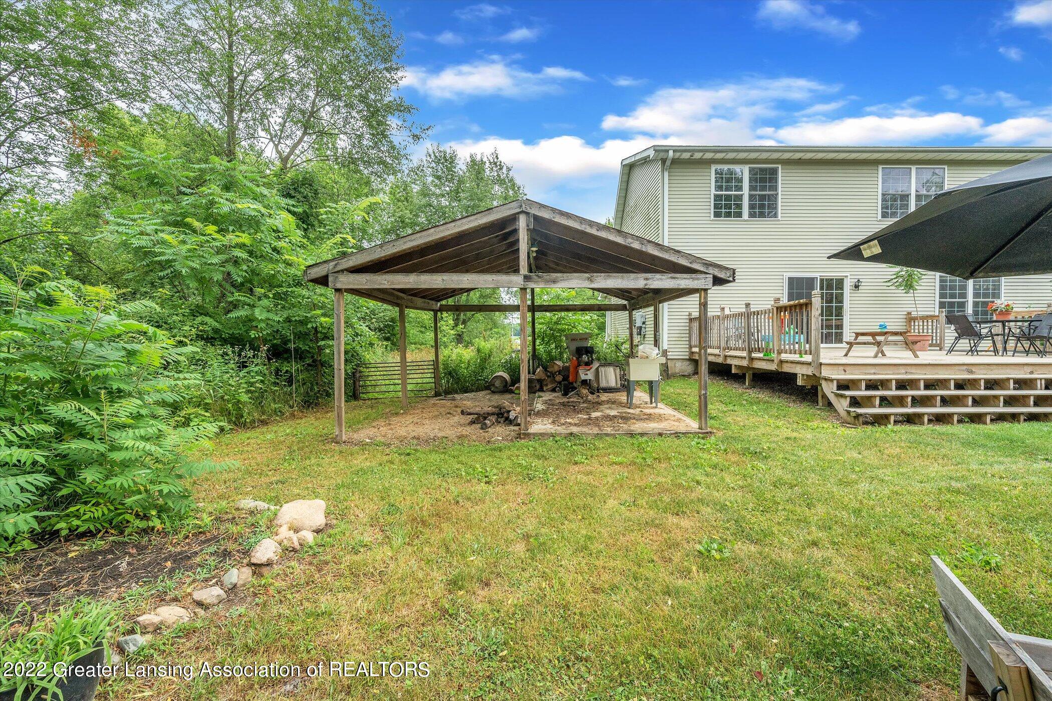 4182 Wright Road Leslie, MI 49251 - Photo 31 of 47 Back Exterior