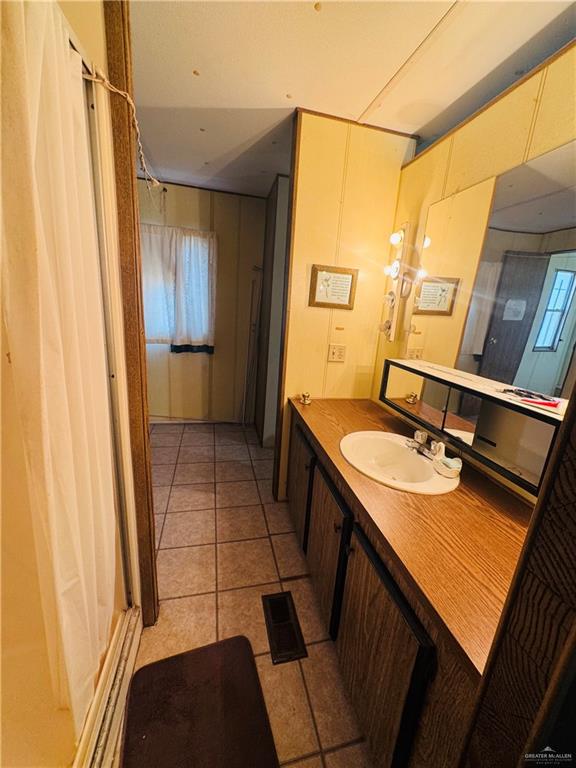 8007 Tex Mex Road Edinburg, TX 78542 - Photo 9 of 24 a bathroom with a sink and a mirror