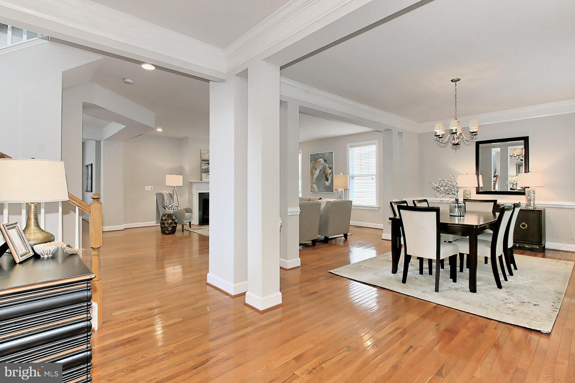 23106 Bronstein Lane Brambleton, VA 20148 - Photo 2 of 58 Beautiful Open Entry w/ Gleaming Hardwood Flrs