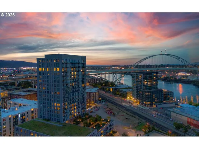 a view of a city with lots of buildings