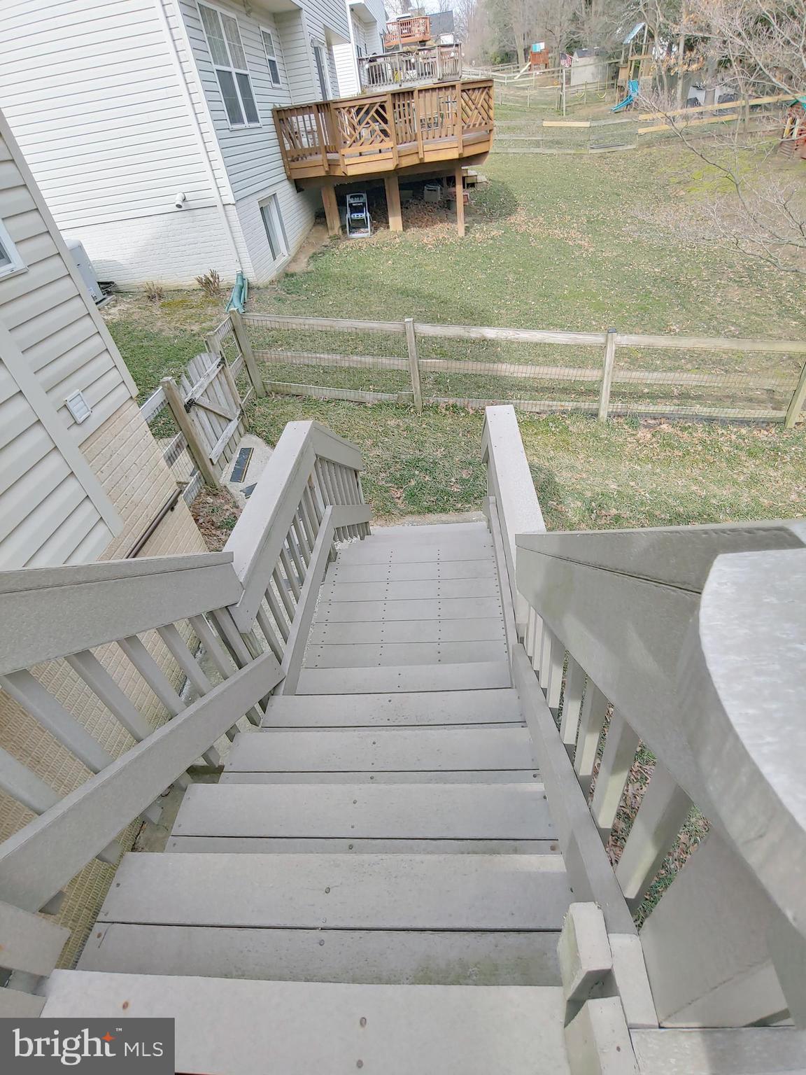 2325 Golden Chapel Road Odenton, MD 21113 - Photo 12 of 51 Stairs from 12x20 Deck