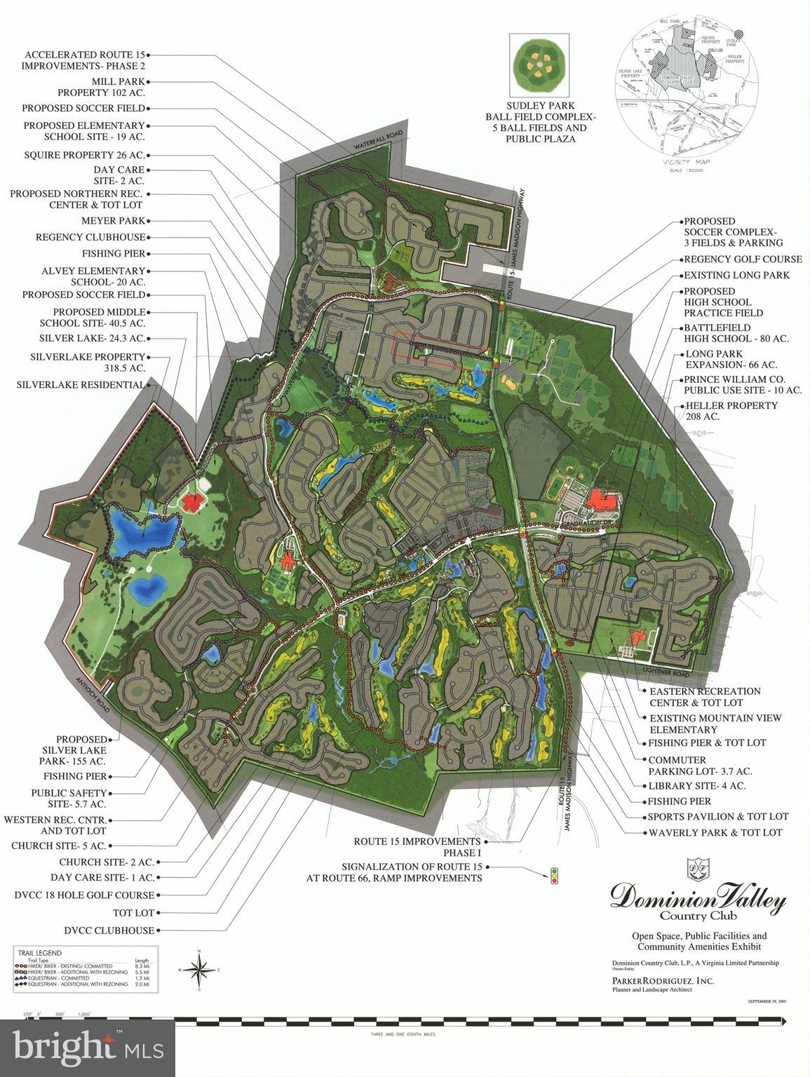2325 Golden Chapel Road Odenton, MD 21113 - Photo 49 of 51 Piney Orchard map with hiking trails