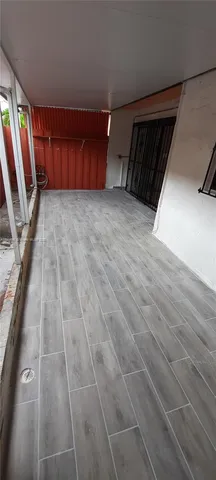 a view of front door