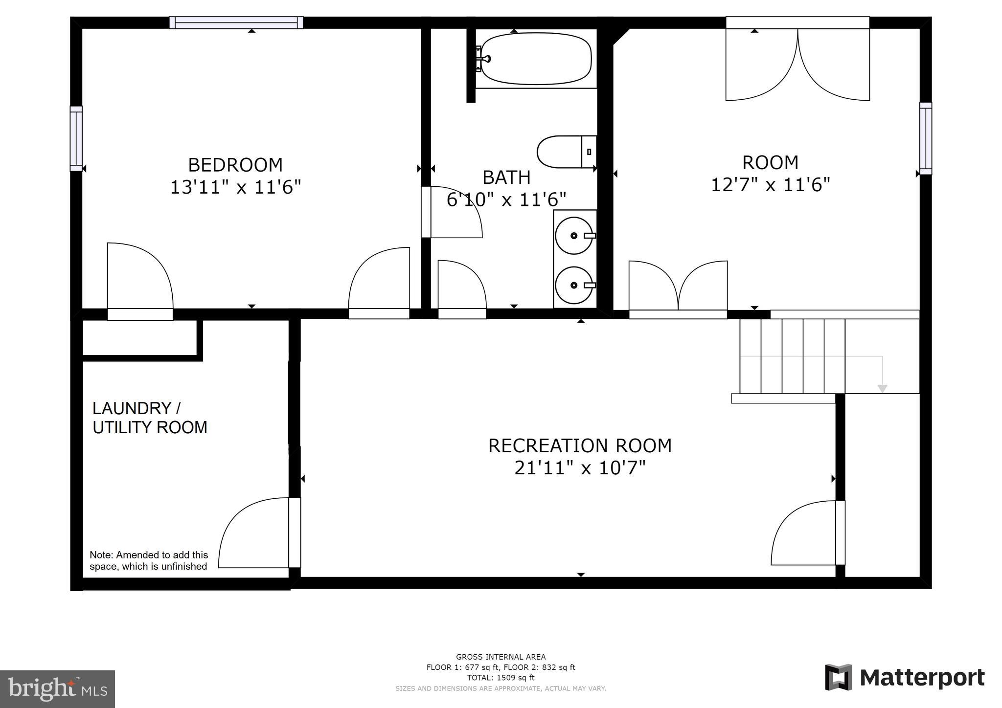 13345 Post Oak Road Spotsylvania, VA 22551 - Photo 45 of 45 Lower Level Floorplan