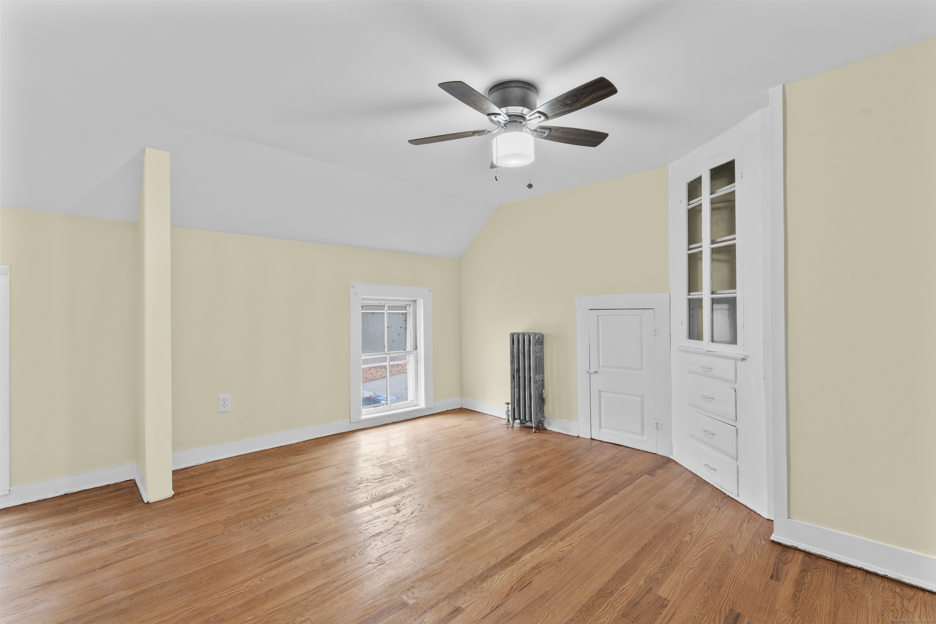 162 Scotland Road Windham, CT 06280 - Photo 23 of 31 a view of empty room with wooden floor and fan