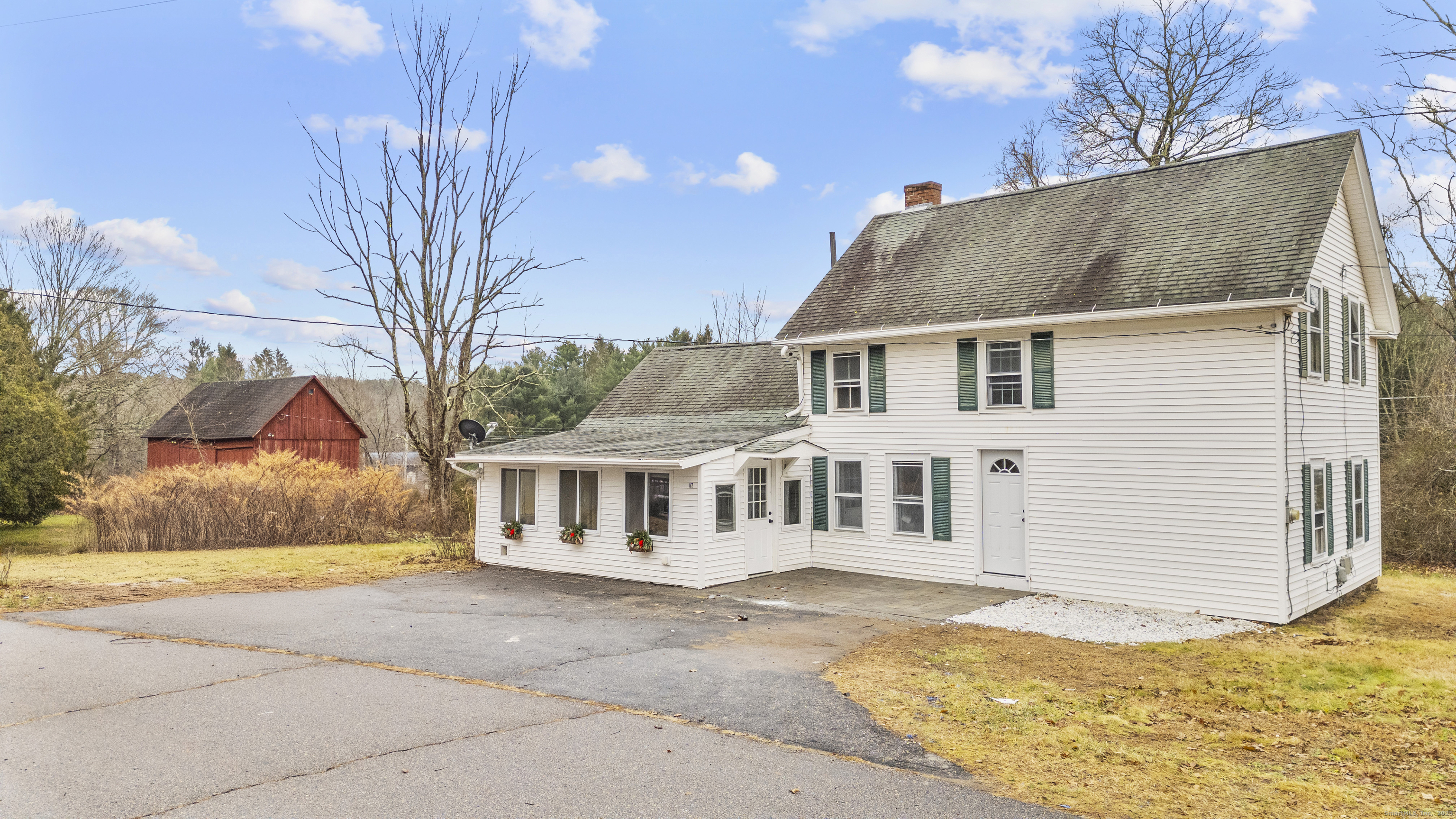 162 Scotland Road Windham, CT 06280 - Photo 28 of 31 a view of a house with a yard