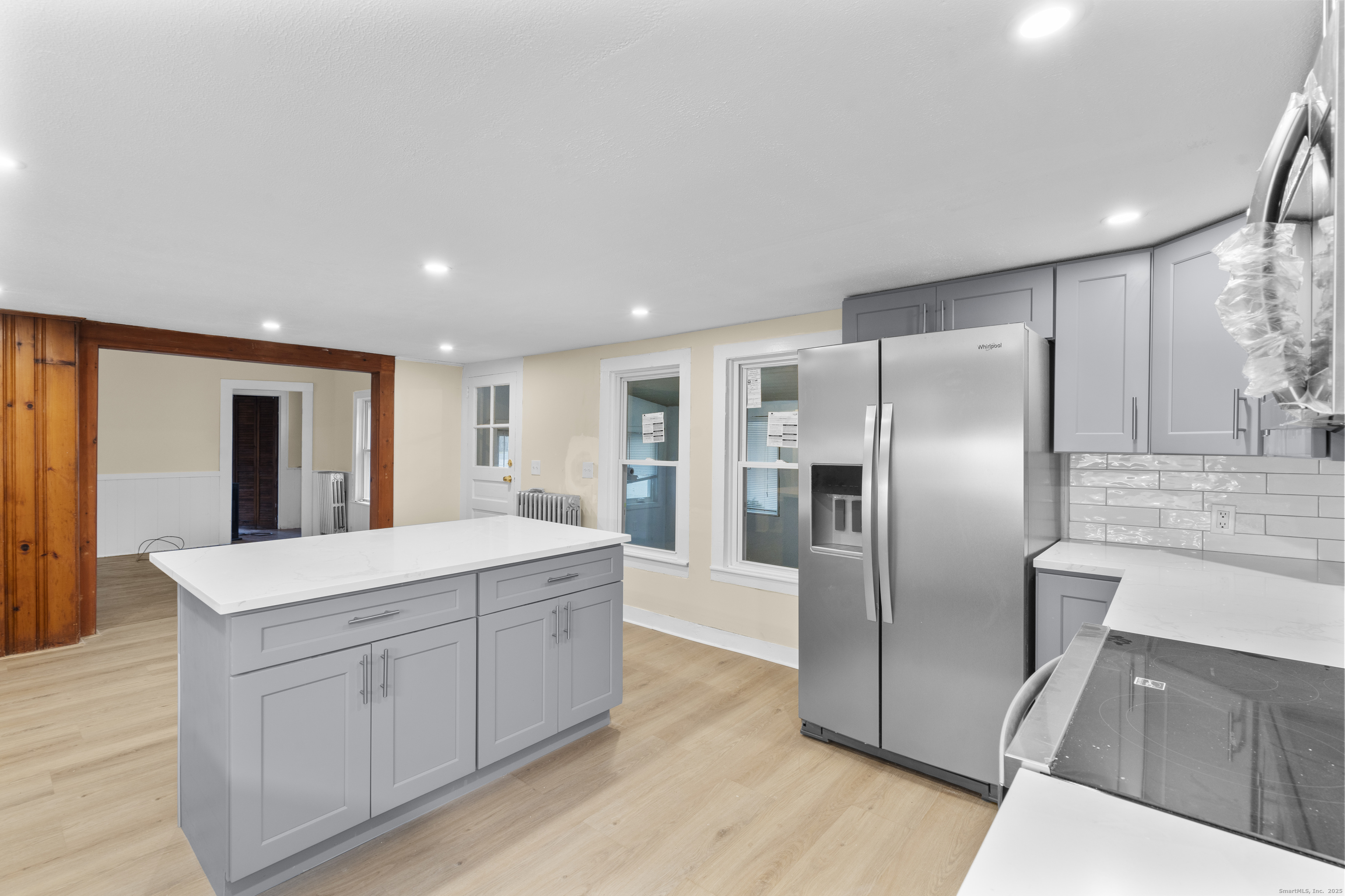 162 Scotland Road Windham, CT 06280 - Photo 4 of 31 a kitchen with stainless steel appliances a refrigerator sink and cabinets