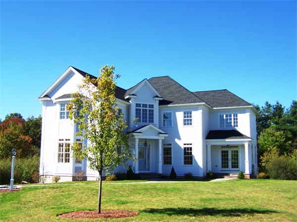5 Hay Bale Road Andover, MA 01810 - Photo 1 of 1 a front view of a house with a yard