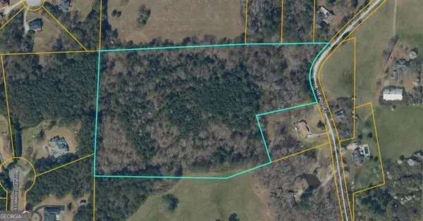 a bird view of a mirror