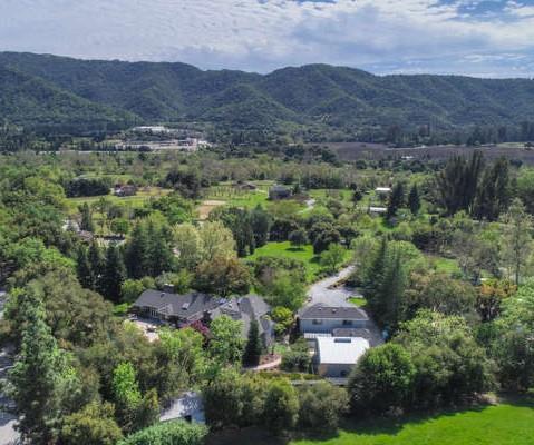 8380 Burchell Road Gilroy, CA 95020 - Photo 40 of 40 an aerial view of residential house and green field