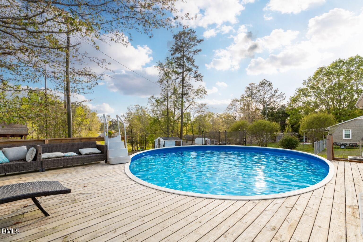 2732 Nutbush Road Henderson, NC 27537 - Photo 24 of 37 Back Deck