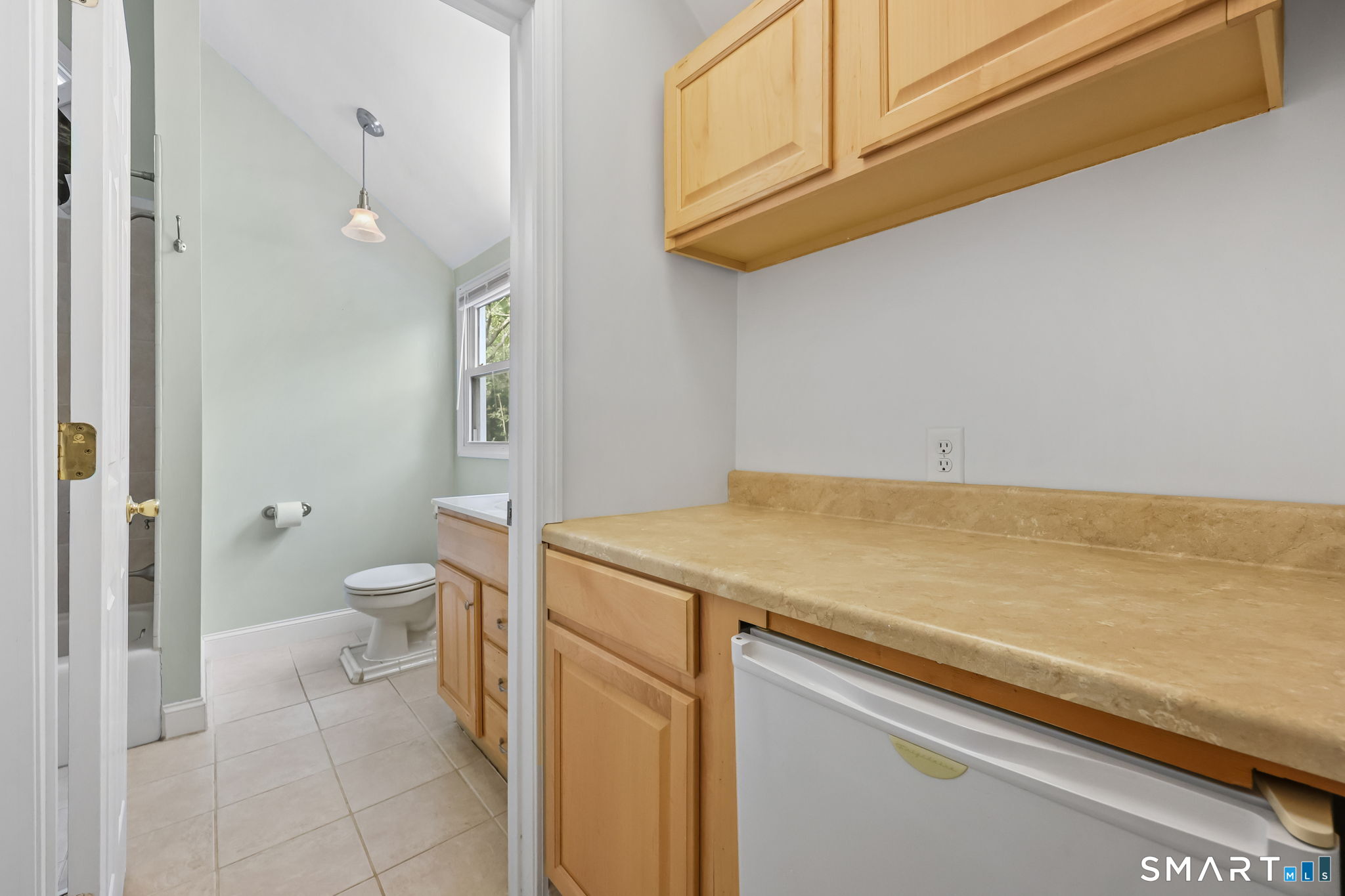 1010 Boston Post Road Westbrook, CT 06498 - Photo 25 of 40 Upstairs hallway is perfect for creating a coffee nook or kids self serve snack and beverage area.