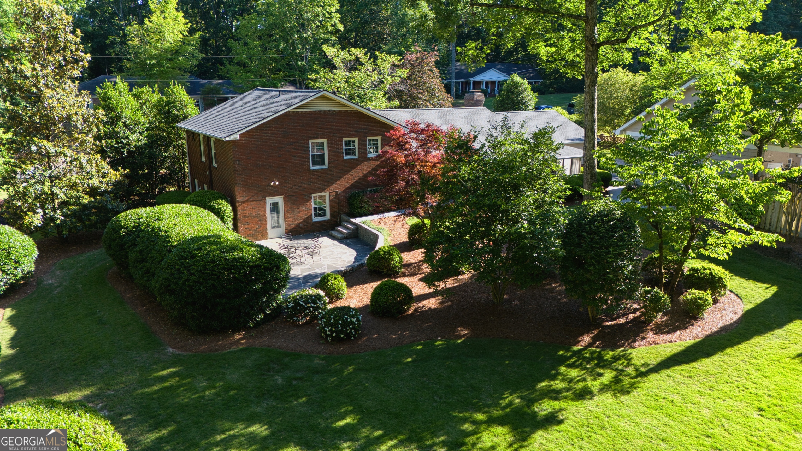204 Green View Road Southwest Rome, GA 30165 - Photo 5 of 62 a aerial view of a house with a yard and a large tree