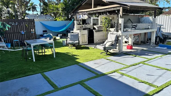 a view of outdoor space yard deck and patio