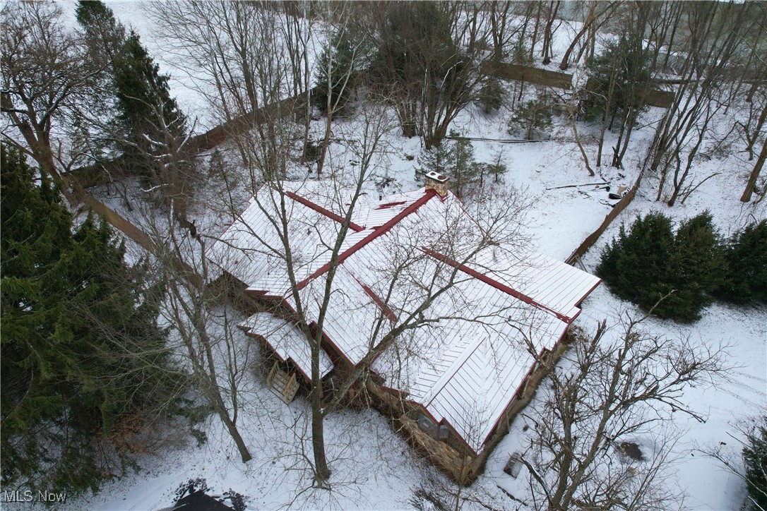8026 Lee Road Northwest Malvern, OH 44644 - Photo 29 of 44 View of snowy aerial view