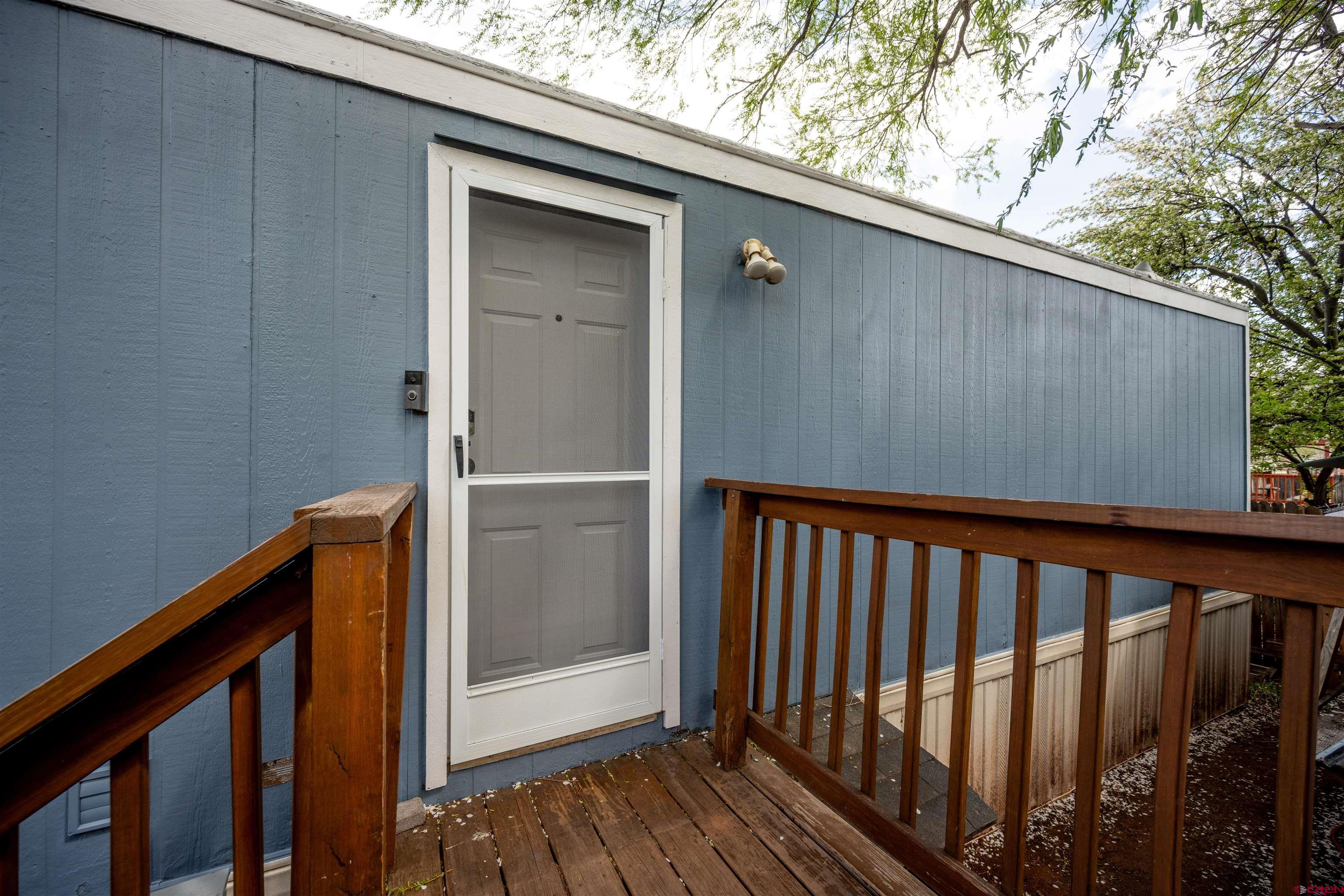 2 Mulberry Way Durango, CO 81301 - Photo 7 of 40 a view of a balcony with wooden floor