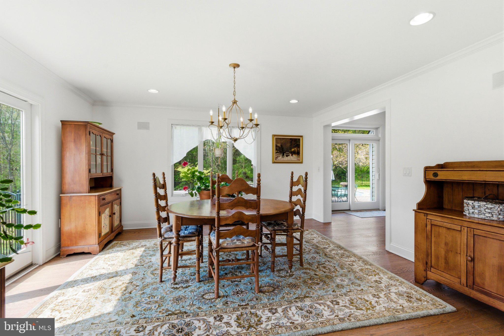 112 Stony Brook Road Hopewell, NJ 08525 - Photo 11 of 69 Bright dining space with elegant charm.