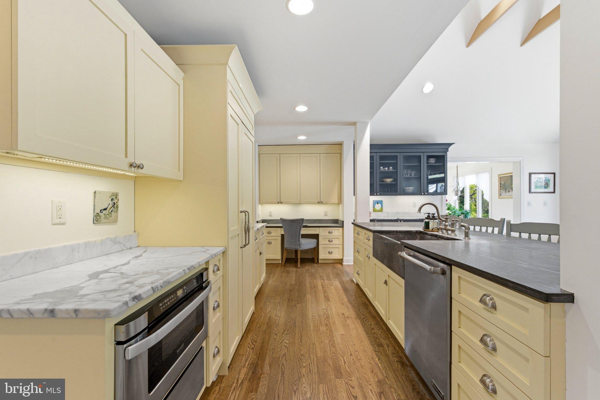 112 Stony Brook Road Hopewell, NJ 08525 - Photo 13 of 69 Updated kitchen with integrated refrigerator.