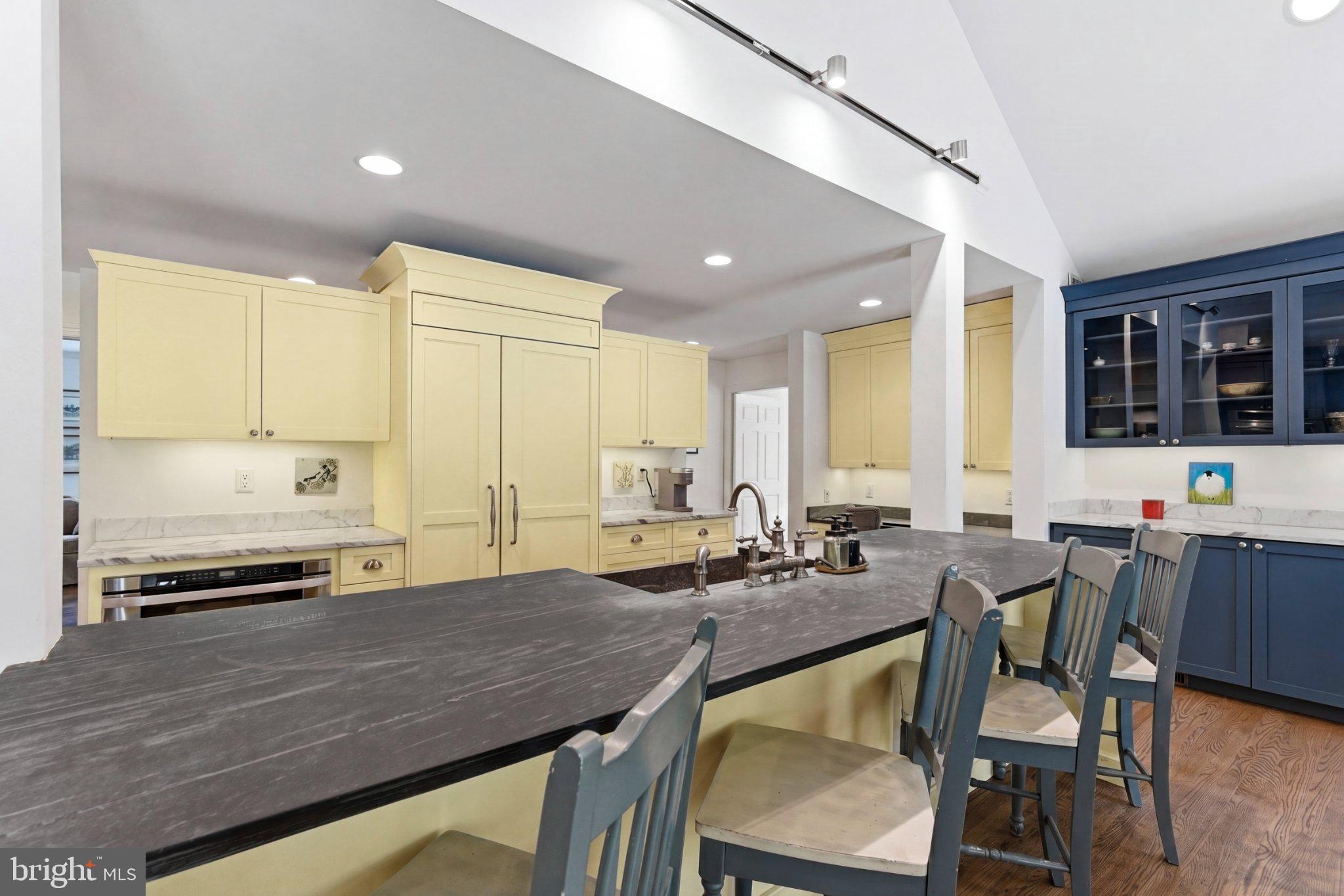 112 Stony Brook Road Hopewell, NJ 08525 - Photo 17 of 69 Expansive kitchen island with slate counter top.