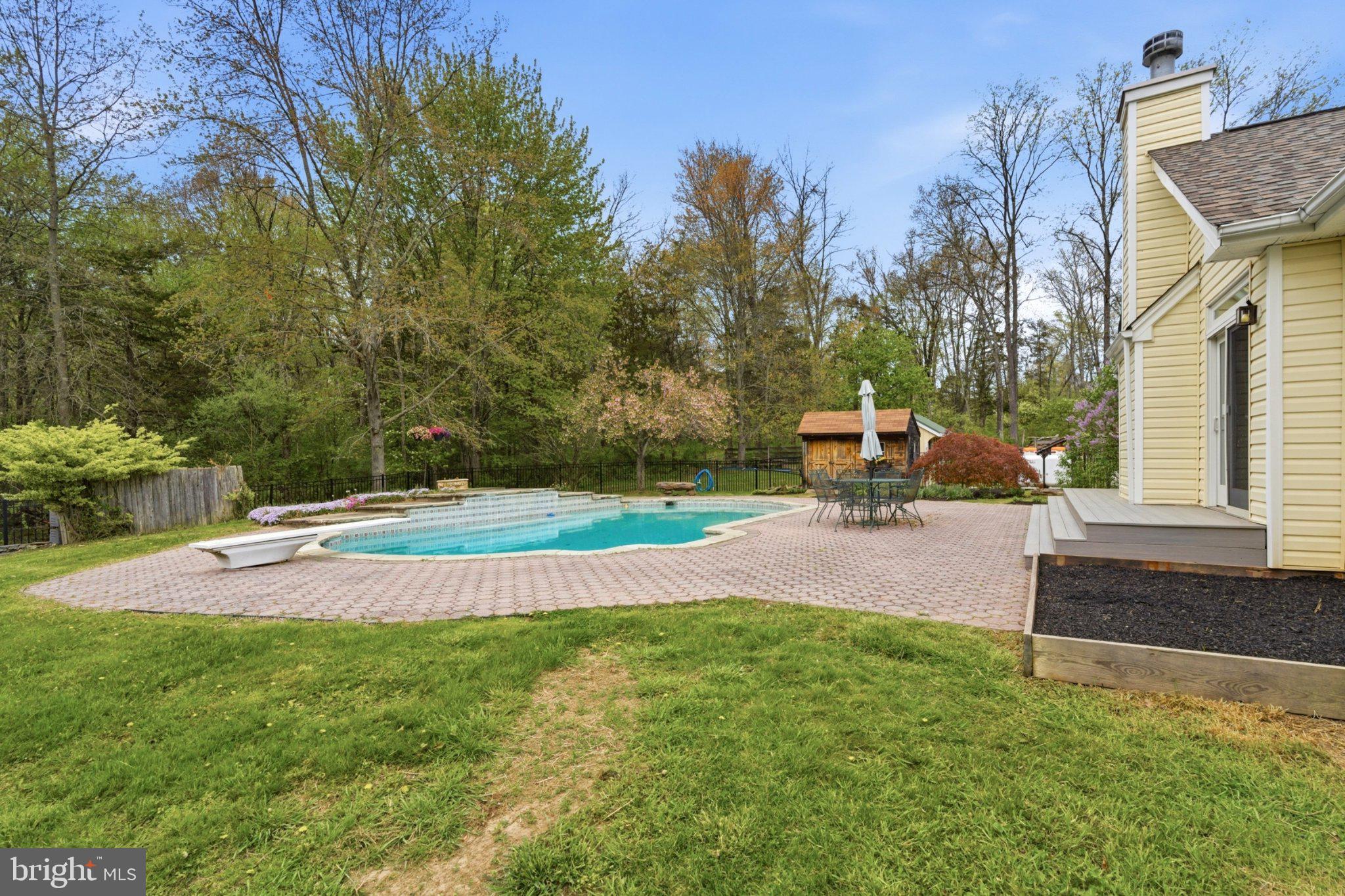 112 Stony Brook Road Hopewell, NJ 08525 - Photo 36 of 69 Serene backyard oasis with pool.