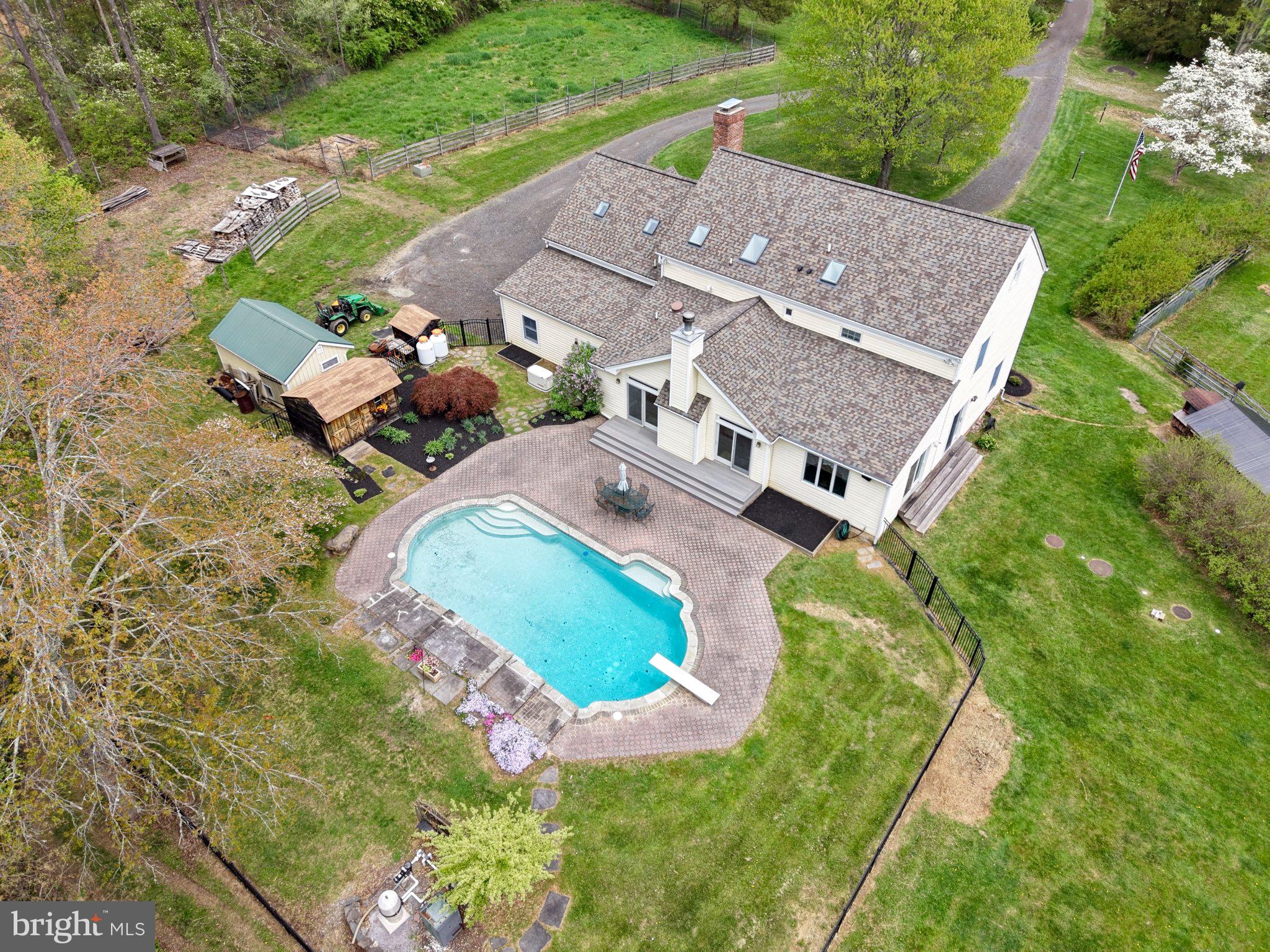 112 Stony Brook Road Hopewell, NJ 08525 - Photo 56 of 69 Backyard pool - ideal for quiet afternoons.