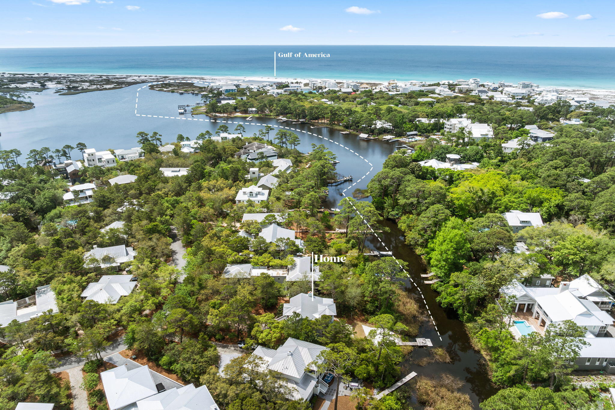 353 Wilderness Way Santa Rosa Beach, FL 32459 - Photo 47 of 50 a view of city and ocean
