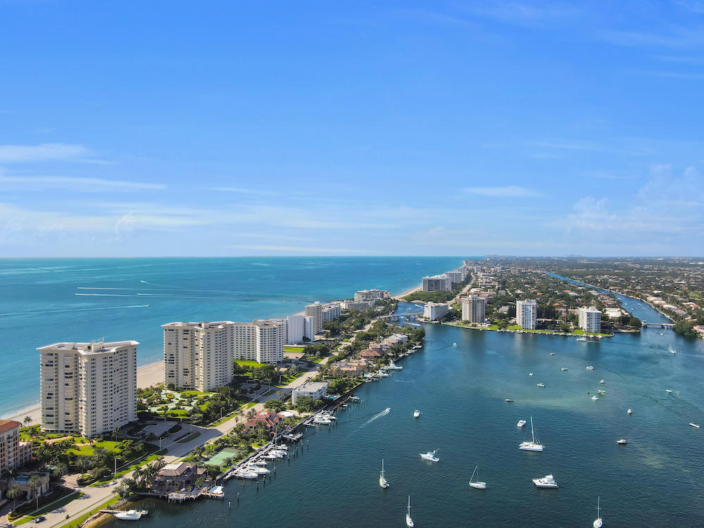 550 South Ocean Boulevard, Unit 605 Boca Raton, FL 33432 - Photo 46 of 51 a view of a city with ocean view