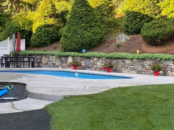 a view of outdoor space and yard