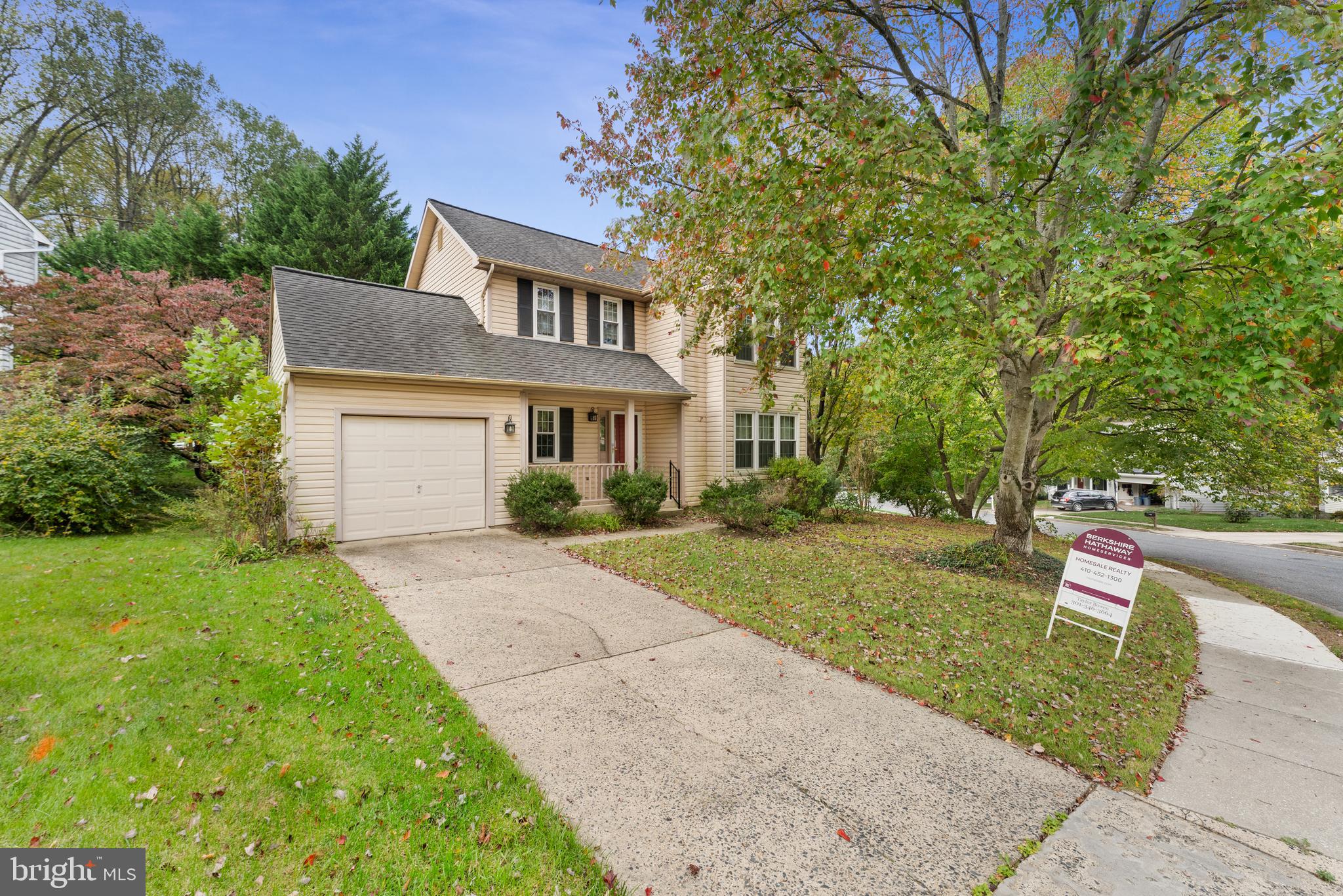 9304 Bellbeck Road Baltimore, MD 21234 - Photo 2 of 37 a front view of a house with yard and green space