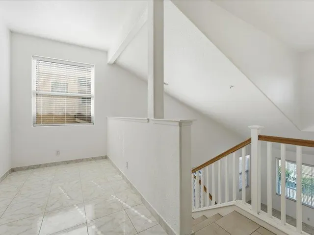 a view of an entryway with staircase