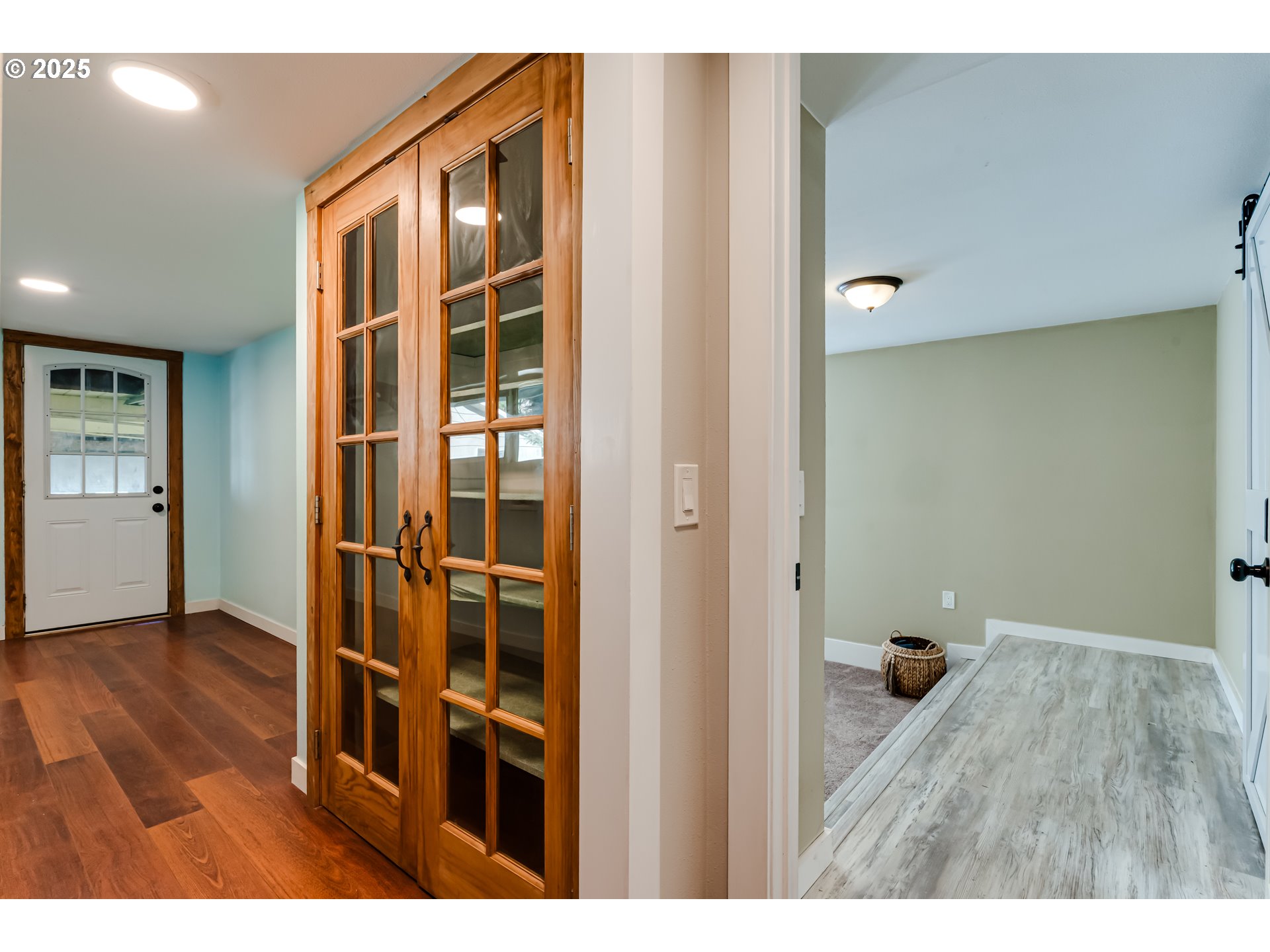 24531 Vaughn Road Veneta, OR 97487 - Photo 20 of 47 a view of empty room with wooden floor
