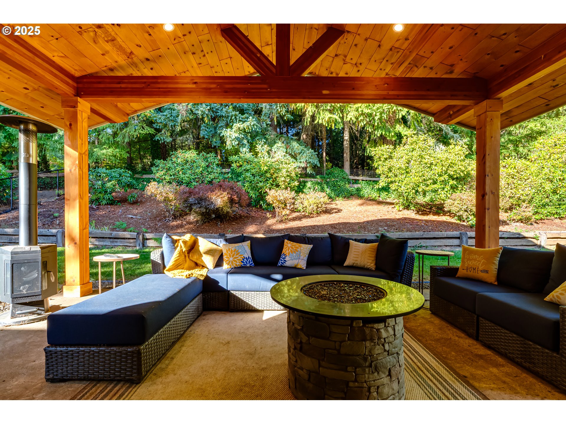 24531 Vaughn Road Veneta, OR 97487 - Photo 36 of 47 a view of swimming pool with outdoor seating