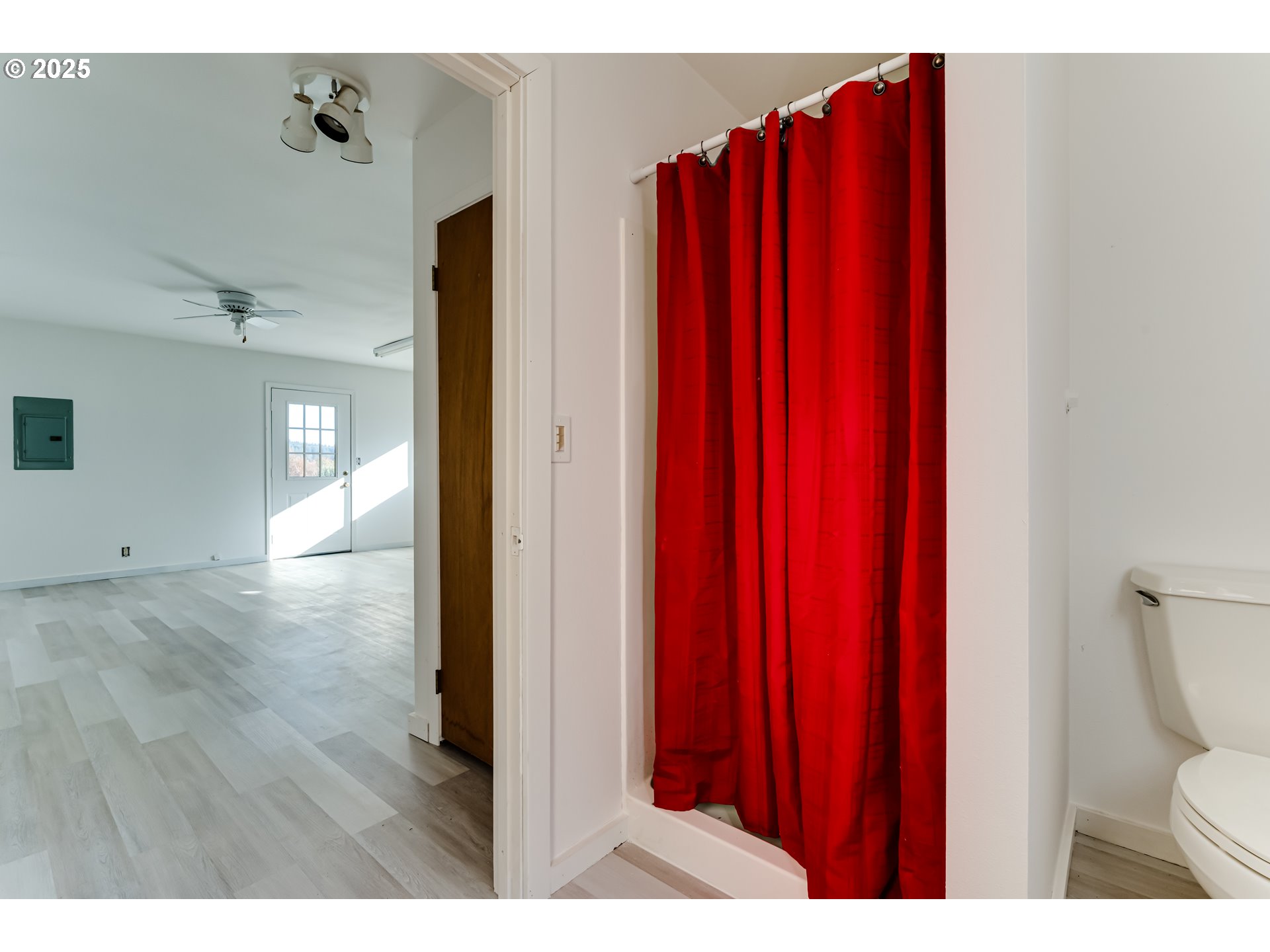 24531 Vaughn Road Veneta, OR 97487 - Photo 41 of 47 a view of a kitchen with wooden floor