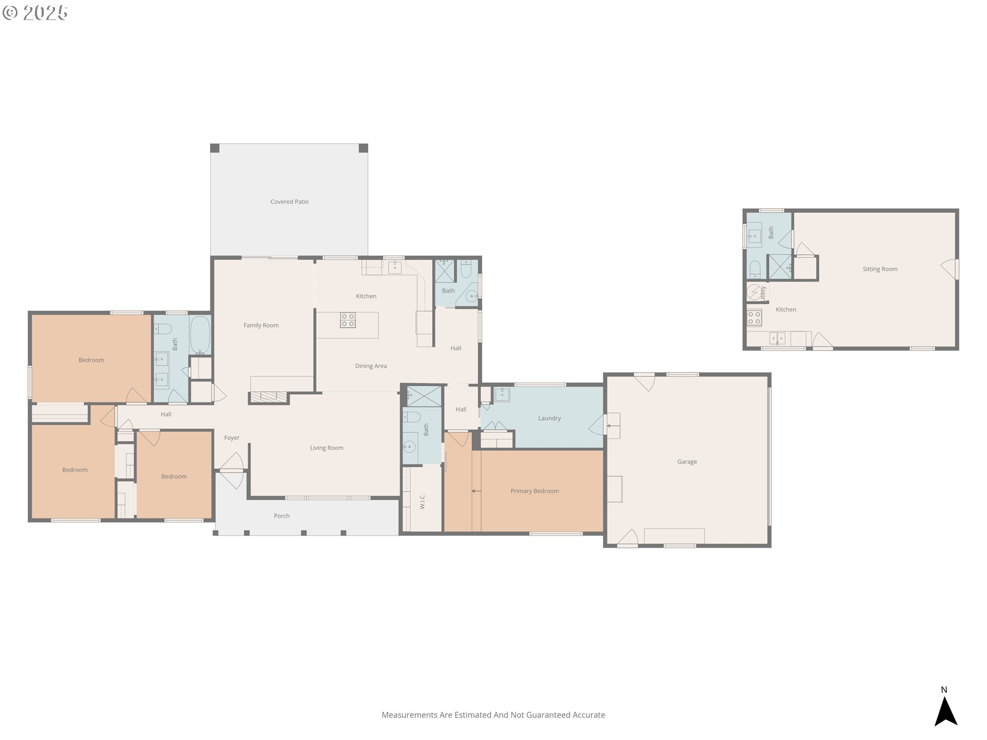 24531 Vaughn Road Veneta, OR 97487 - Photo 47 of 47 a picture of a kitchen with a refrigerator