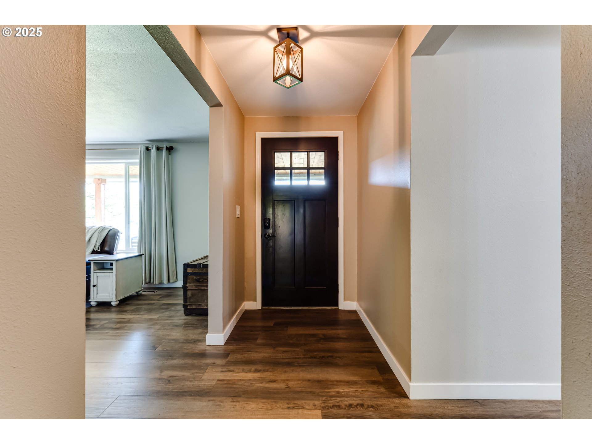 24531 Vaughn Road Veneta, OR 97487 - Photo 7 of 47 a view interior of a house with wooden floor