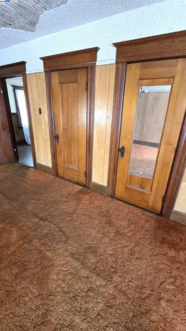 a view of an front door