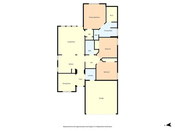 a picture of a floor plan