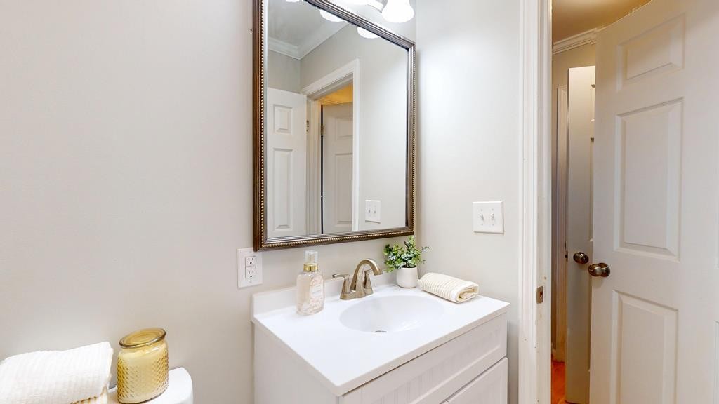3766 Old Bridge Road Cookeville, TN 38506 - Photo 33 of 88 a bathroom with a sink and a toilet